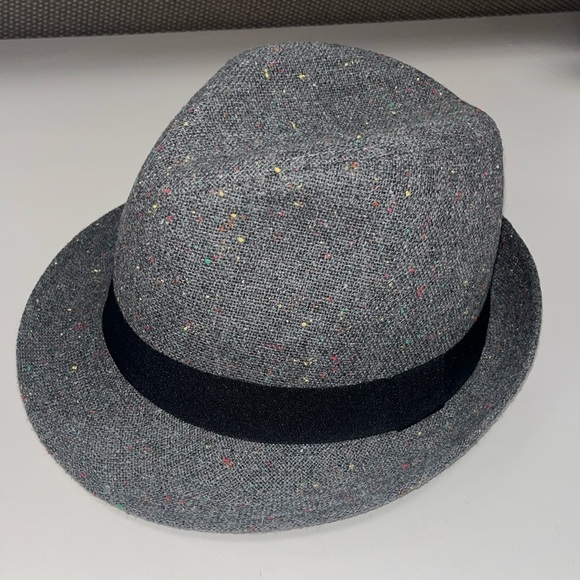 Goodfellow & Co unisex grey flecked fedora hat size L/XL - Picture 1 of 8